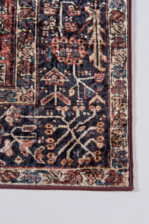 Momeni Karachi KAR-2 Machine Made Traditional Oriental Indoor Area Rug Rust 8' x 10' KARACKAR-2RST80A0