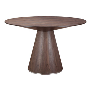 Moe's Home Otago Dining Table Round Walnut
