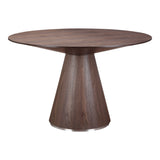 Moe's Home Otago Dining Table Round Walnut