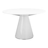 Moe's Home Otago Dining Table Round White