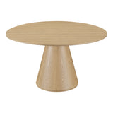 Moe's Home Otago Dining Table Round Oak KC-1028-24