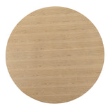 Moe's Home Otago Dining Table Round Oak KC-1028-24