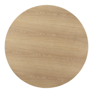 Moe's Home Otago Dining Table 54In Round Oak KC-1029-24