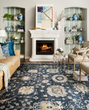 Loloi Kensington KG-08 100% Viscose From Bamboo Hand Knotted Traditional Rug KENSKG-08MD0096D6
