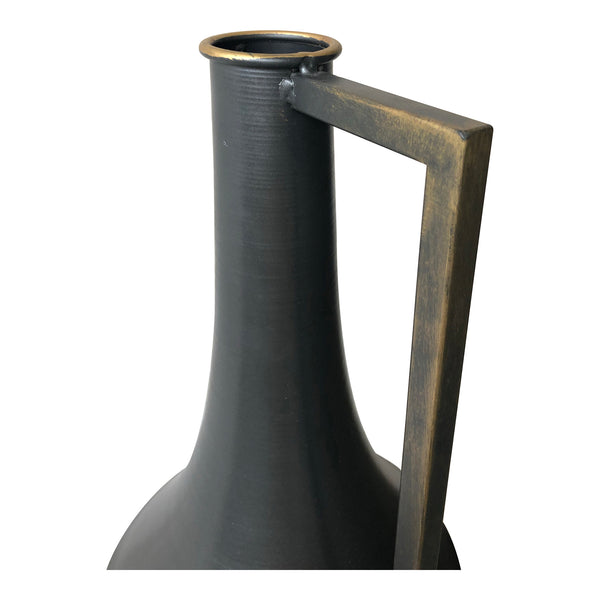 Moe's Home Argus Metal Vase Black