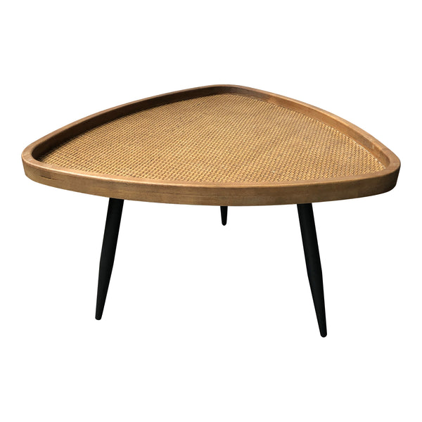 Moe's Home Rollo Rattan Coffee Table