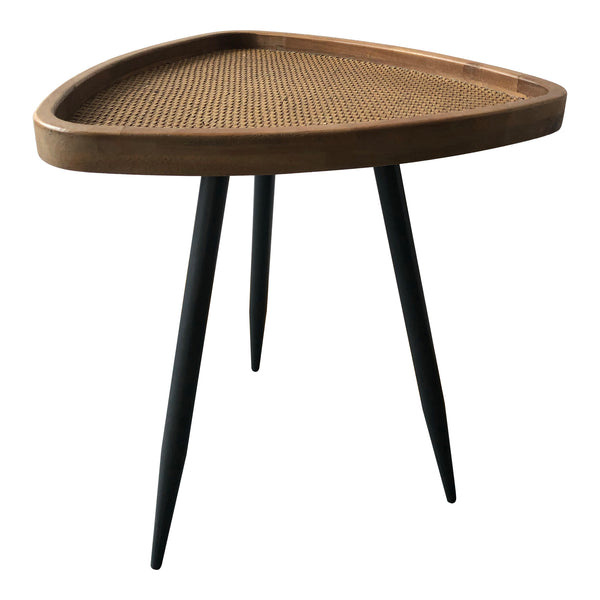 Moe's Home Rollo Rattan Side Table