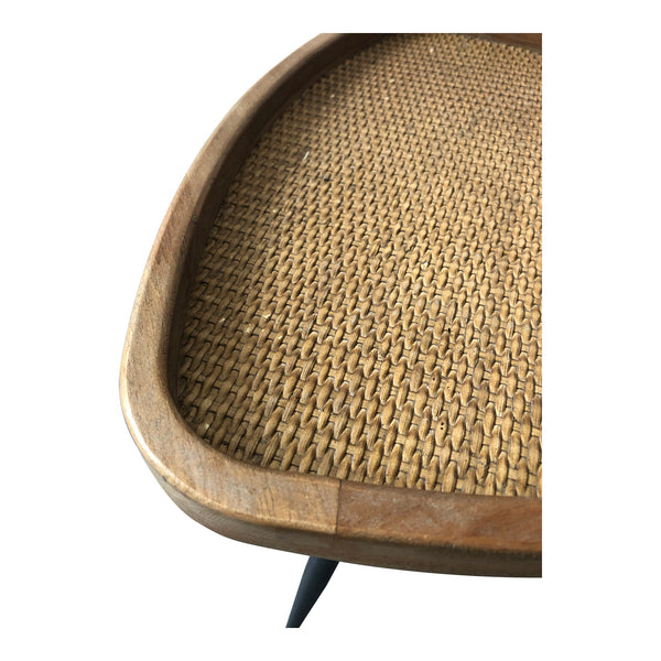 Moe's Home Rollo Rattan Side Table
