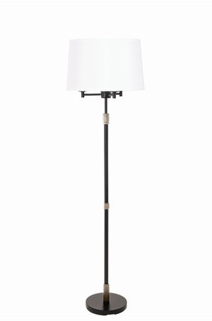 Killington Floor Lamp Black And Polished Nickel House of Troy KL300-BLKPN