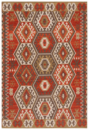 Safavieh Kilim 328 Hand Woven 90% Wool/10% Polyester Rug KLM328Q-8