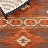 Safavieh Kilim 331 Hand Woven 90% Wool/10% Polyester Rug KLM331T-8