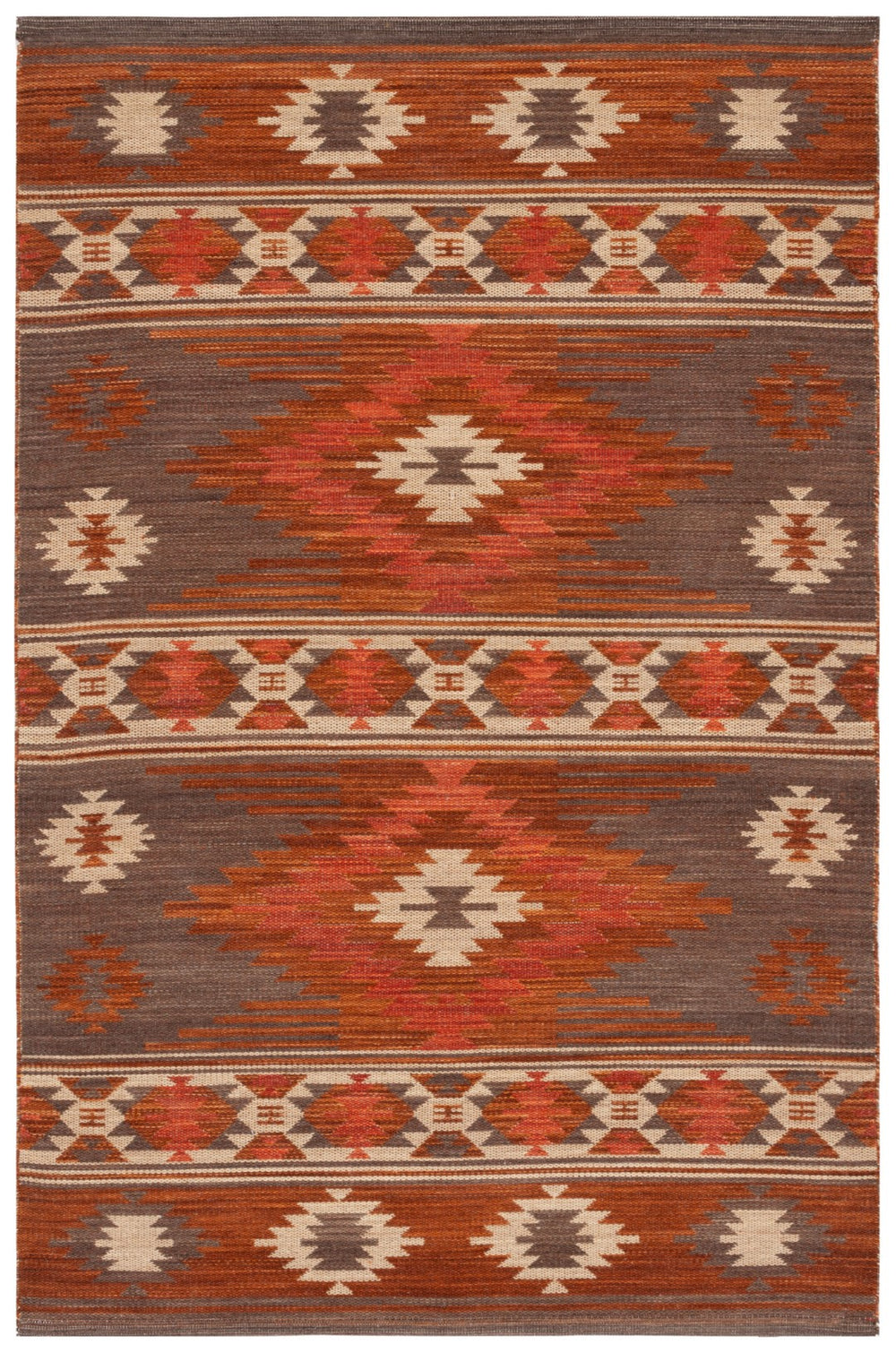 Safavieh Kilim 331 Hand Woven 90% Wool/10% Polyester Rug KLM331T-8