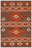 Safavieh Kilim 331 Hand Woven 90% Wool/10% Polyester Rug KLM331T-8