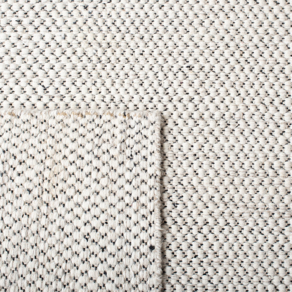 Kilim 375 Flat Weave 80% Wool, 20% Cotton Rug Ivory 80% Wool, 20% Cotton KLM375A-5