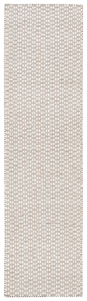 Kilim 379 Flat Weave 80% Wool, 20% Cotton Rug Light Brown / Ivory 80% Wool, 20% Cotton KLM379T-29