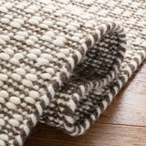 Kilim 379 Flat Weave 80% Wool, 20% Cotton Rug Light Brown / Ivory 80% Wool, 20% Cotton KLM379T-5