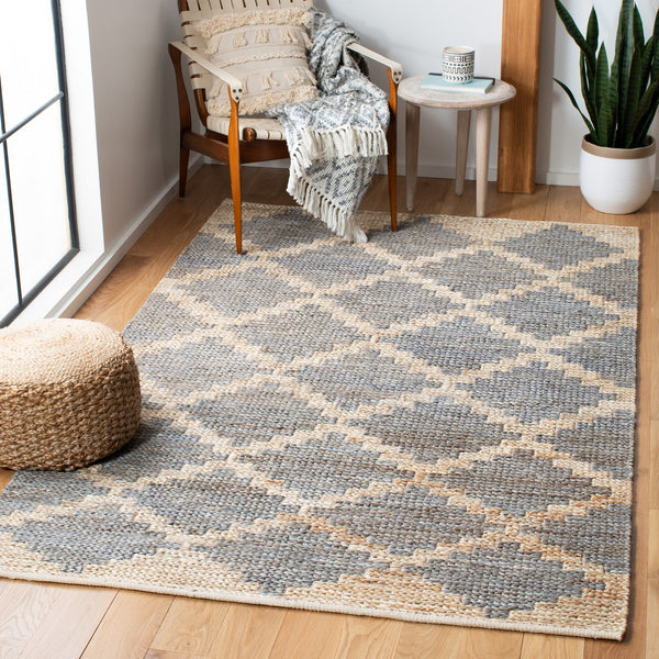 Safavieh Kilim 458 Hand Woven Jute Contemporary Rug KLM458A-9