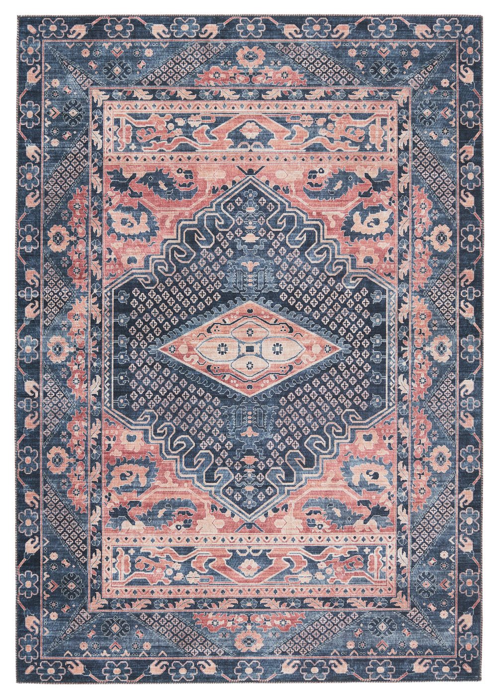 Jaipur Living Keyara By Nikki Chu Collection KNC02 Issa 100% Polyester Machine Made Global Medallion Rug RUG152570