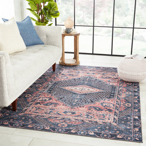 Jaipur Living Keyara By Nikki Chu Collection KNC02 Issa 100% Polyester Machine Made Global Medallion Rug RUG152570