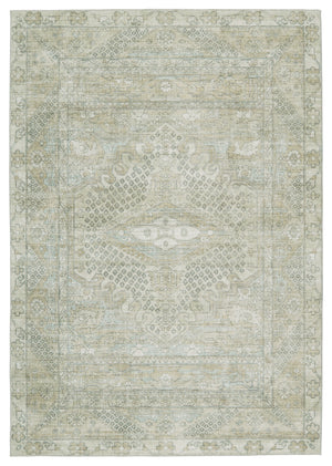 Jaipur Living Keyara By Nikki Chu Collection KNC03 Issa 100% Polyester Machine Made Global Medallion Rug RUG152574