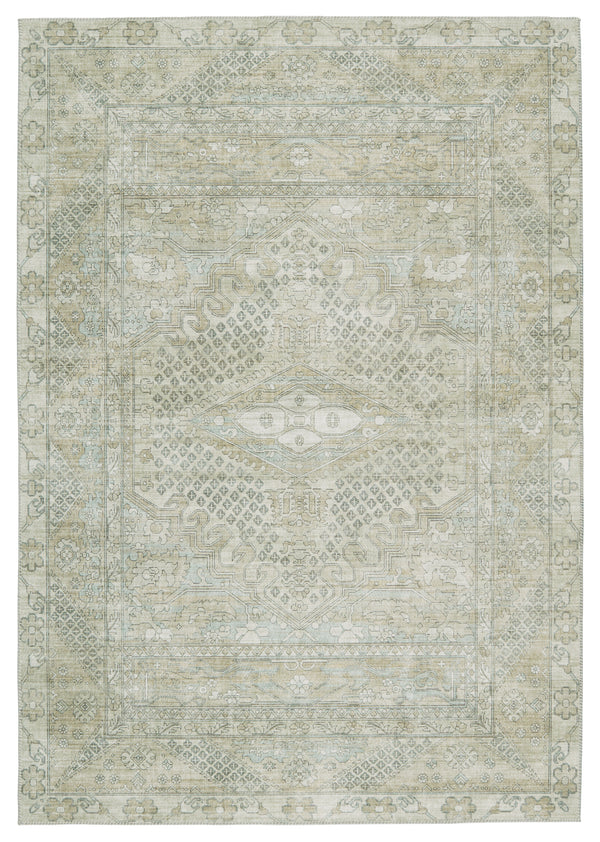 Jaipur Living Keyara By Nikki Chu Collection KNC03 Issa 100% Polyester Machine Made Global Medallion Rug RUG152574