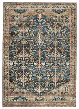 Jaipur Living Keyara By Nikki Chu Collection KNC04 Jayven 100% Polyester Machine Made Global Medallion Rug RUG152578