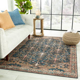 Jaipur Living Keyara By Nikki Chu Collection KNC04 Jayven 100% Polyester Machine Made Global Medallion Rug RUG152578