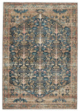 Jaipur Living Keyara By Nikki Chu Collection KNC04 Jayven 100% Polyester Machine Made Global Medallion Rug RUG152578