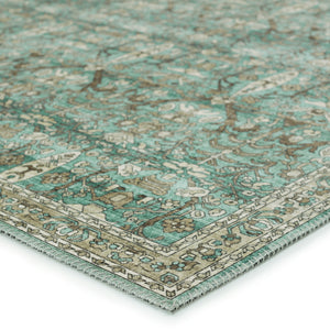 Jaipur Living Keyara By Nikki Chu Collection KNC05 Razi 100% Polyester Machine Made Global Trellis Rug RUG152582
