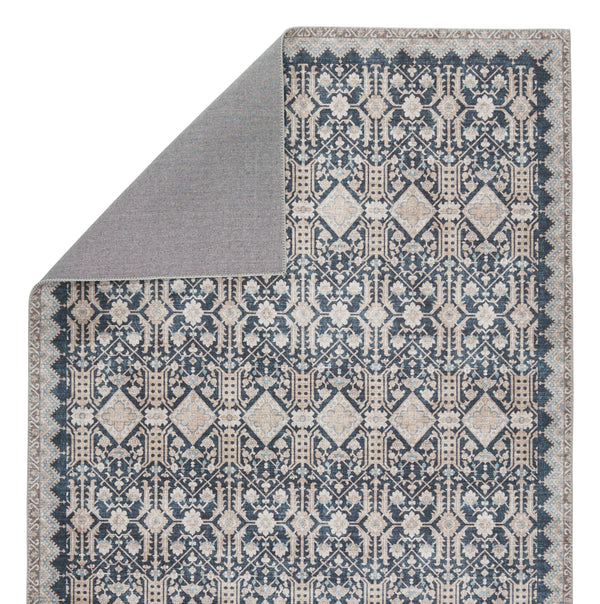 Jaipur Living Keyara By Nikki Chu Collection KNC07 Dalia 100% Polyester Machine Made Global Trellis Rug RUG152590