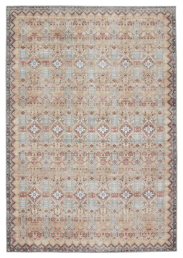 Jaipur Living Keyara By Nikki Chu Collection KNC08 Dalia 100% Polyester Machine Made Global Trellis Rug RUG152594