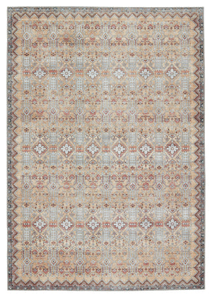 Jaipur Living Keyara By Nikki Chu Collection KNC08 Dalia 100% Polyester Machine Made Global Trellis Rug RUG152594