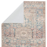 Jaipur Living Kindred Collection KND05 Geonna 100% Polyester Machine Made Updated Traditional Medallion Rug RUG150437