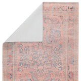 Jaipur Living Kindred Collection KND07 Pippa 100% Polyester Machine Made Updated Traditional Medallion Rug RUG150439