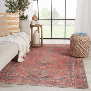 Jaipur Living Kindred Collection KND08 Galina 100% Polyester Machine Made Updated Traditional Oriental Rug RUG149258