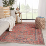 Jaipur Living Kindred Collection KND08 Galina 100% Polyester Machine Made Updated Traditional Oriental Rug RUG149258