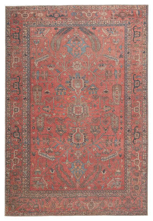 Jaipur Living Kindred Collection KND08 Galina 100% Polyester Machine Made Updated Traditional Oriental Rug RUG149258