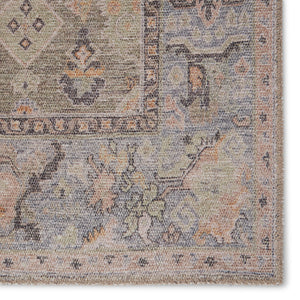 Jaipur Living Kindred Collection KND09 Avin 100% Polyester Machine Made Updated Traditional Oriental Rug RUG149259