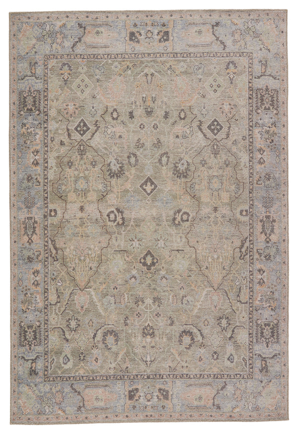 Jaipur Living Kindred Collection KND09 Avin 100% Polyester Machine Made Updated Traditional Oriental Rug RUG149259