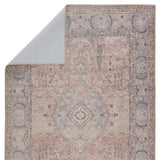 Jaipur Living Kindred Collection KND10 Kadin 100% Polyester Machine Made Updated Traditional Medallion Rug RUG149260