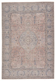 Kindred Collection KND10 Kadin 100% Polyester Machine Made Updated Traditional Medallion Rug