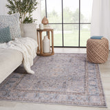 Jaipur Living Kindred Collection KND12 Kadin 100% Polyester Machine Made Updated Traditional Medallion Rug RUG149262