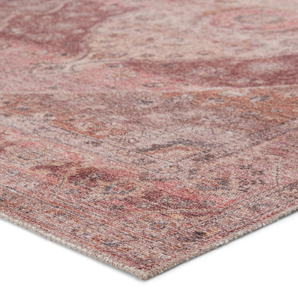 Jaipur Living Ozan Medallion Pink/ Burgundy Area Rug (6'X9')