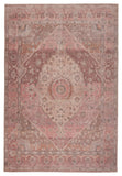 Kindred Collection KND13 Ozan 100% Polyester Machine Made Updated Traditional Medallion Rug