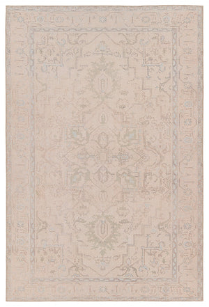 Jaipur Living Kindred Josephine KND17 Powerloomed Machine Made Indoor Updated Traditional Rug Beige 9' x 12'