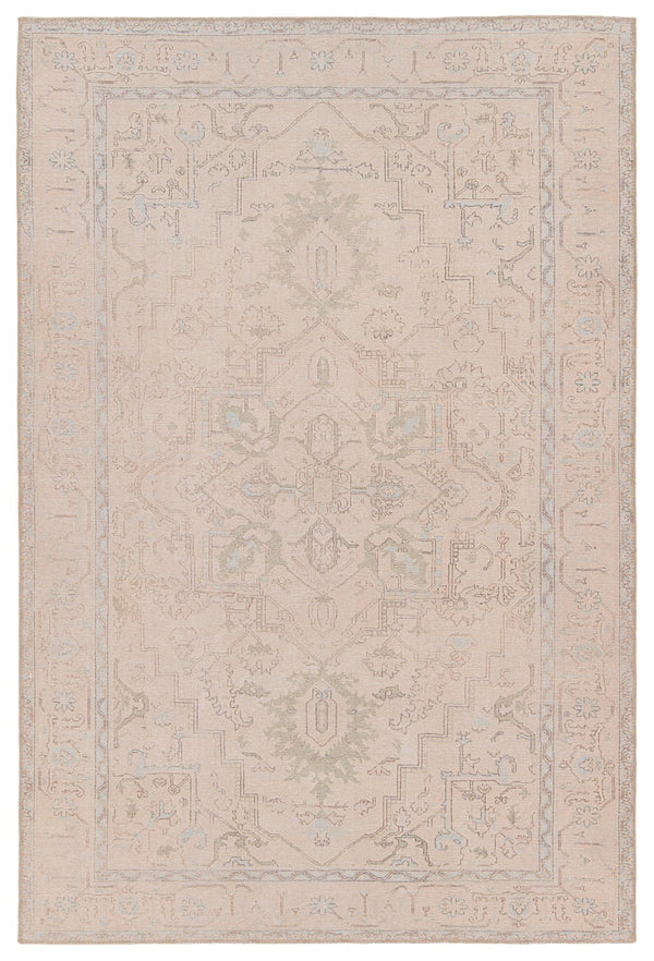Jaipur Living Kindred Josephine KND17 Powerloomed Machine Made Indoor Updated Traditional Rug Beige 9' x 12'