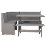 Waldron Corner Nook Set Grey Kit