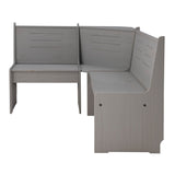 Waldron Corner Nook Set Grey Kit