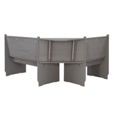 Waldron Corner Nook Set Grey Kit