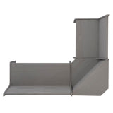 Waldron Corner Nook Set Grey Kit